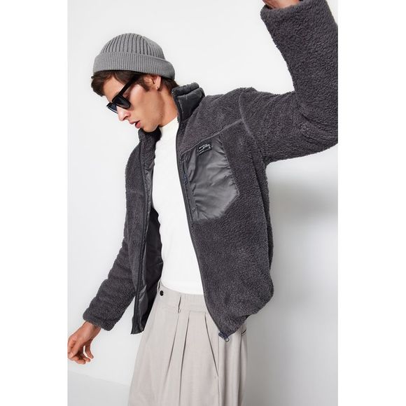 NWT Trendyol Men Regular fit Standing collar Woven Jacket - Picture 2 of 13